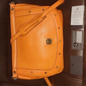 Auth MCM Messenger Unisex bag
